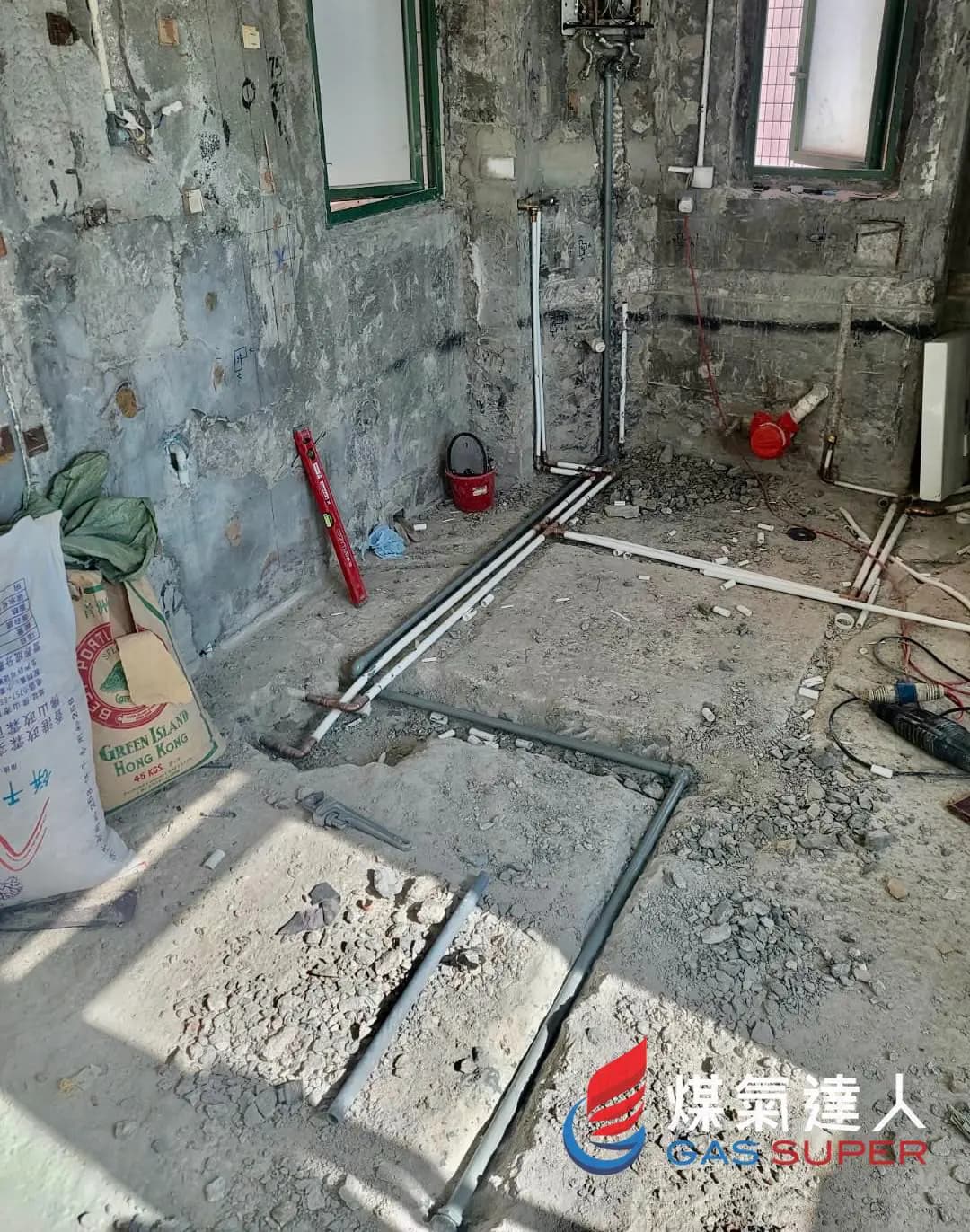 裝修單位喉管：黃大仙｜清水灣道。相片編號 3150-2803。