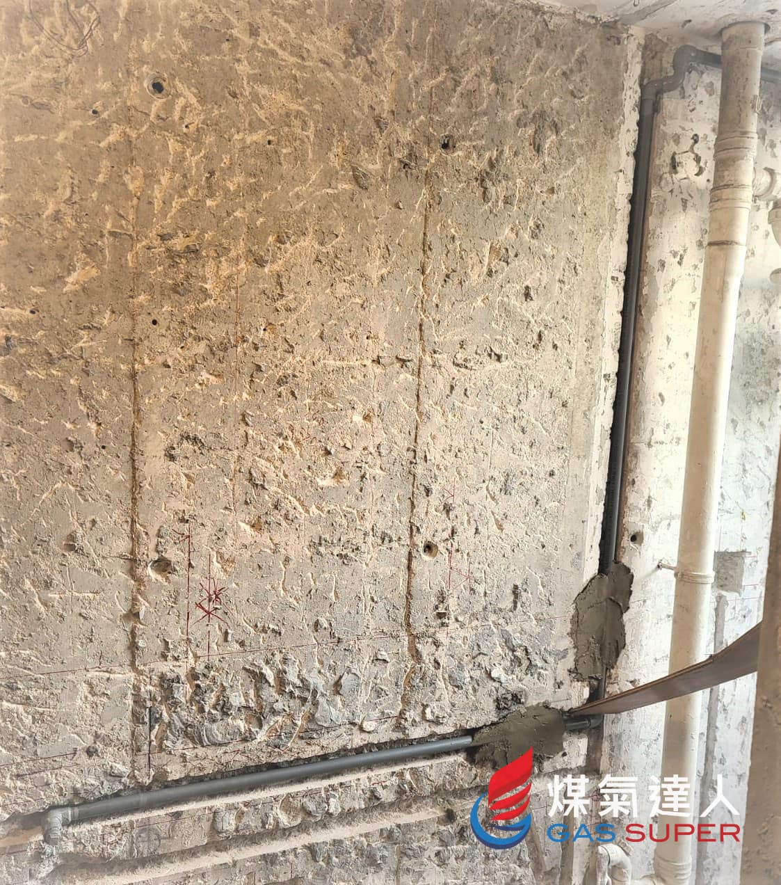 裝修單位喉管：深水埗｜南昌邨。相片編號 3150-2805。