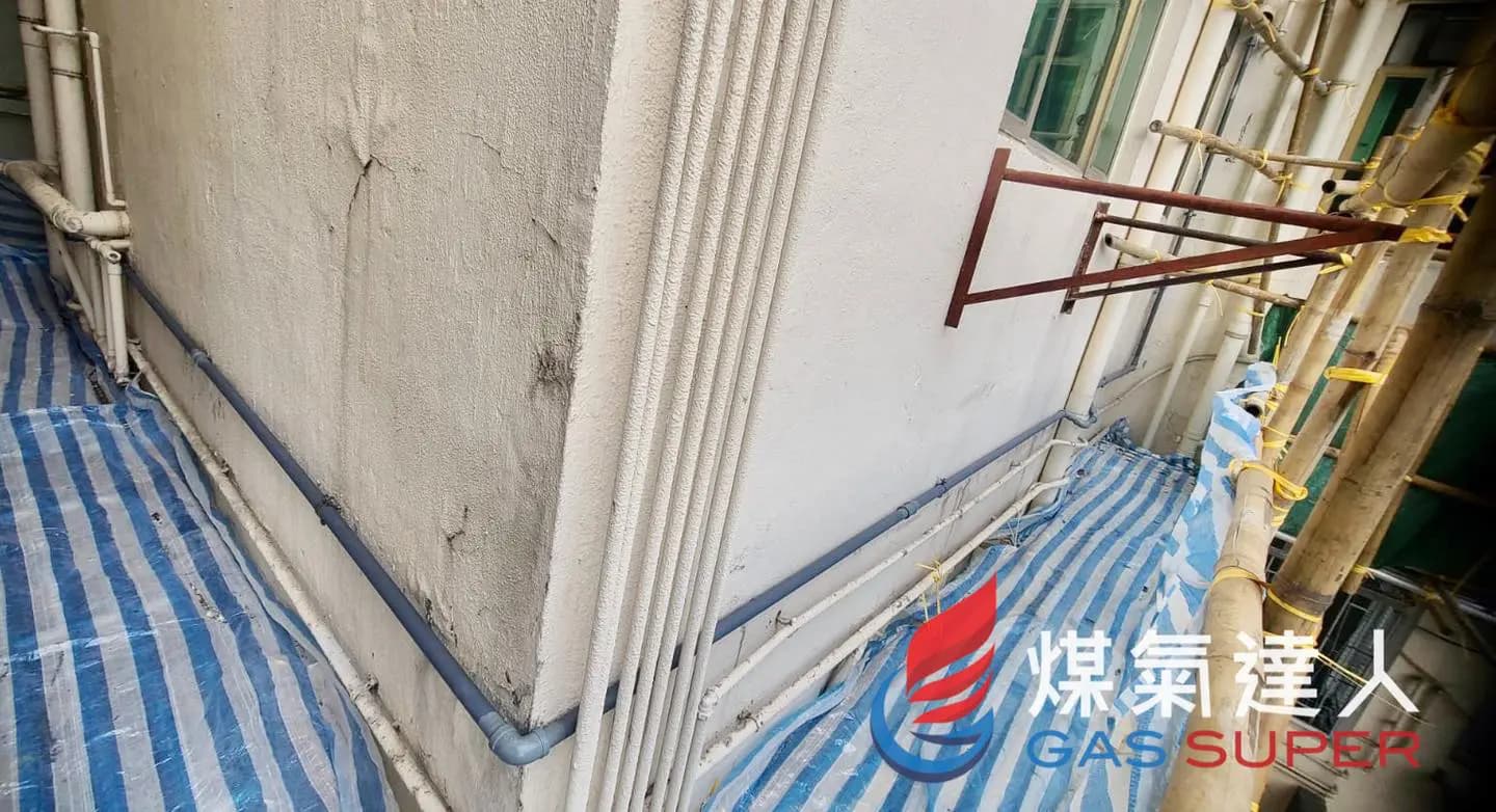 業戶喉管：九龍塘｜蟠龍閣。相片編號 3184-2851。