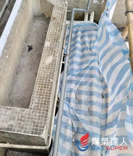業戶喉管：元朗｜阜財街。相片編號 3184-2854。