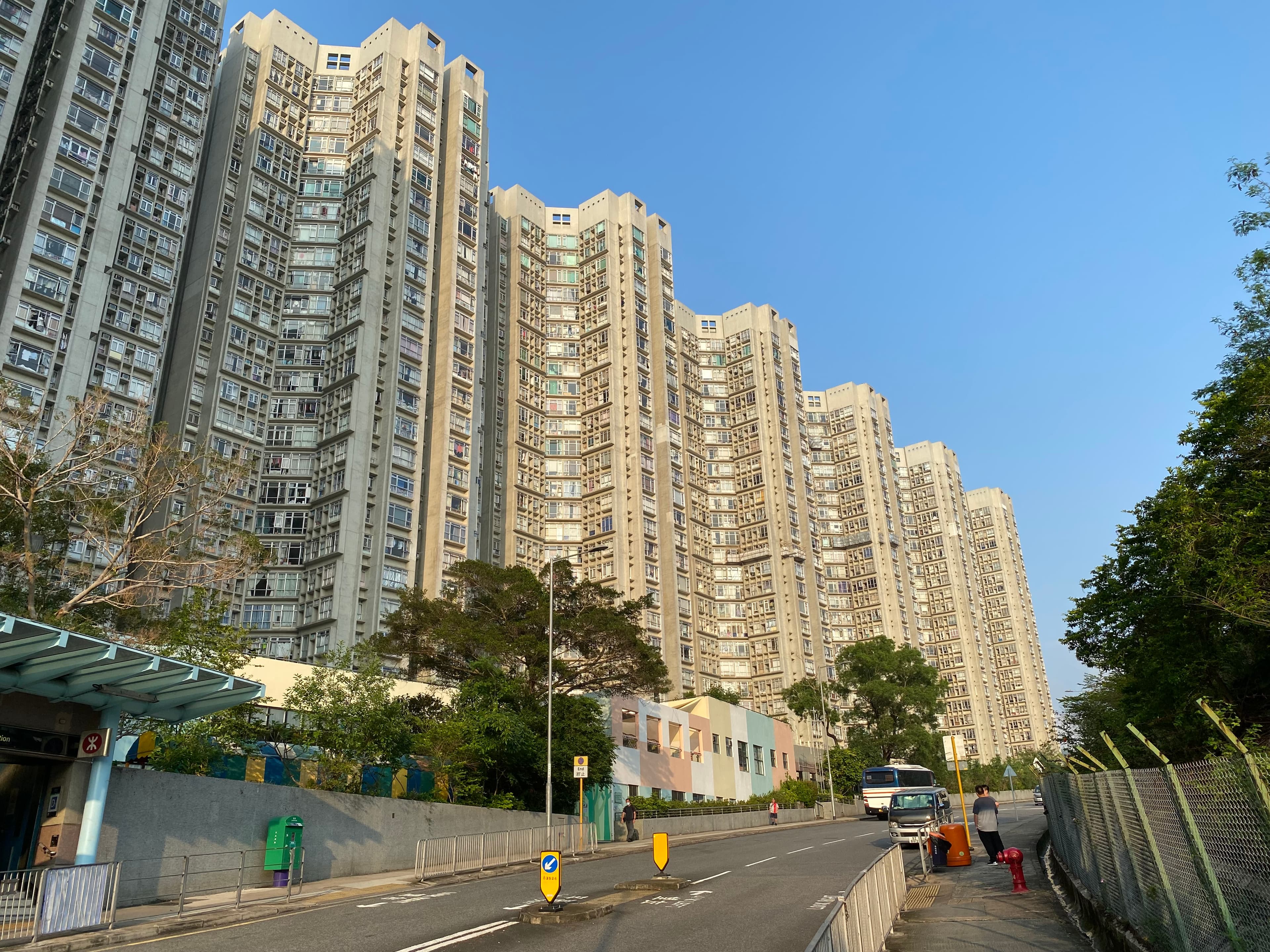 藍田匯景花園住宅樓宇外觀,攝於 2023 年。